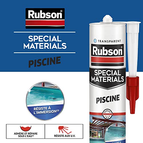 Miniatura 3 de Rubson 1915872 - Piscina Transparente Extreme Sellador Cartucho 280 Ml