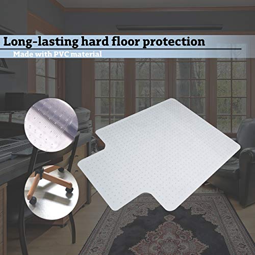 PVC Clear Floor Mat 36 x 48 Inches (3 feet x 4 feet) (Carpet, 1 Pack) - Thumbnail 2
