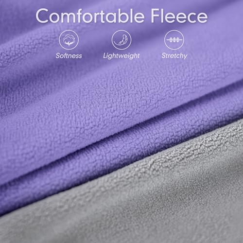 Image of cyeollo 2 Pack Fleece Dog Sweater Pullover Lightweight Reflective Jacket