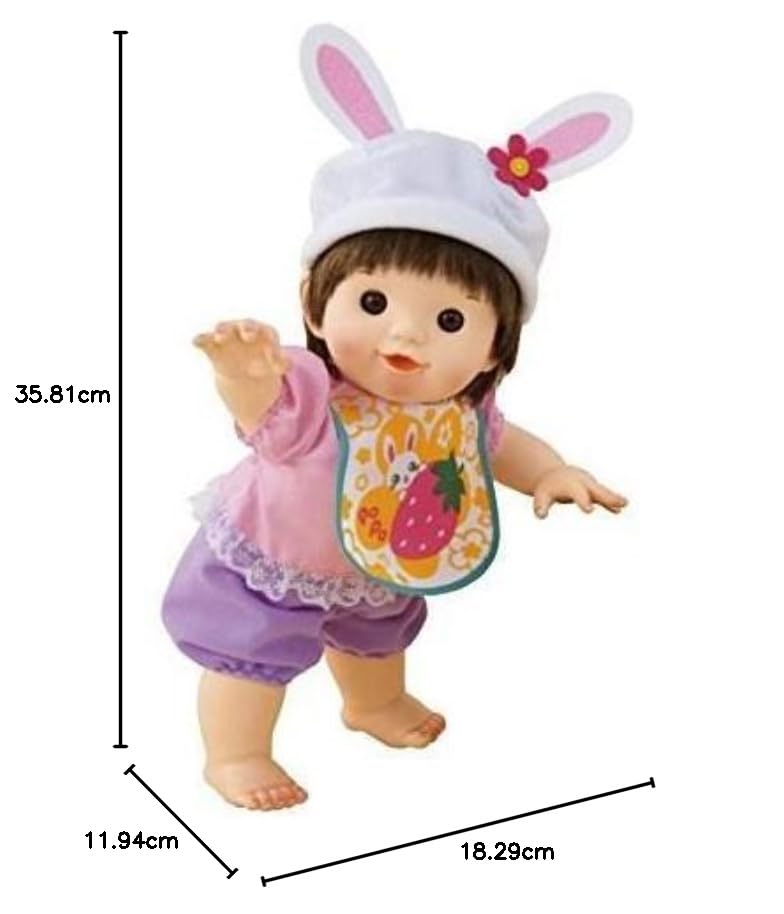 Amazon.co.jp: ぽぽちゃん お人形 やわらかお肌のよちよちぽぽちゃん白