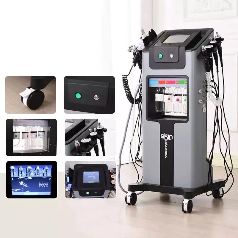 HYDRAFACIAL 10 In 1 Vertical Face Hydrofacial Machine Hydrafacial Machine Facial Sprayer Moisturing Rejuvenation Skin Machine Beauty Instrument