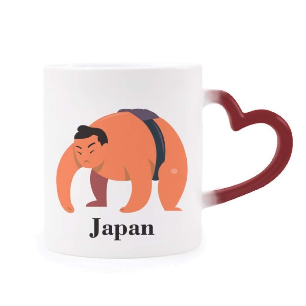 Taza de sumo japonés reactiva al calor para alegrar tus desayunos en la oficina
