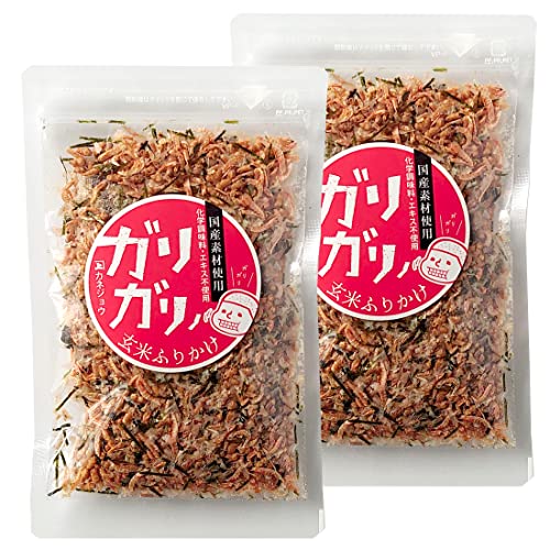 兼上 ガリガリノ玄米ふりかけ30g×2袋 無添加 国産 ふりかけ 玄米 カネジョウ