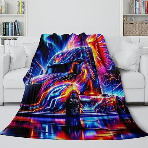 Couverture de lit camion 3D microfibre de qualité supérieure - 5