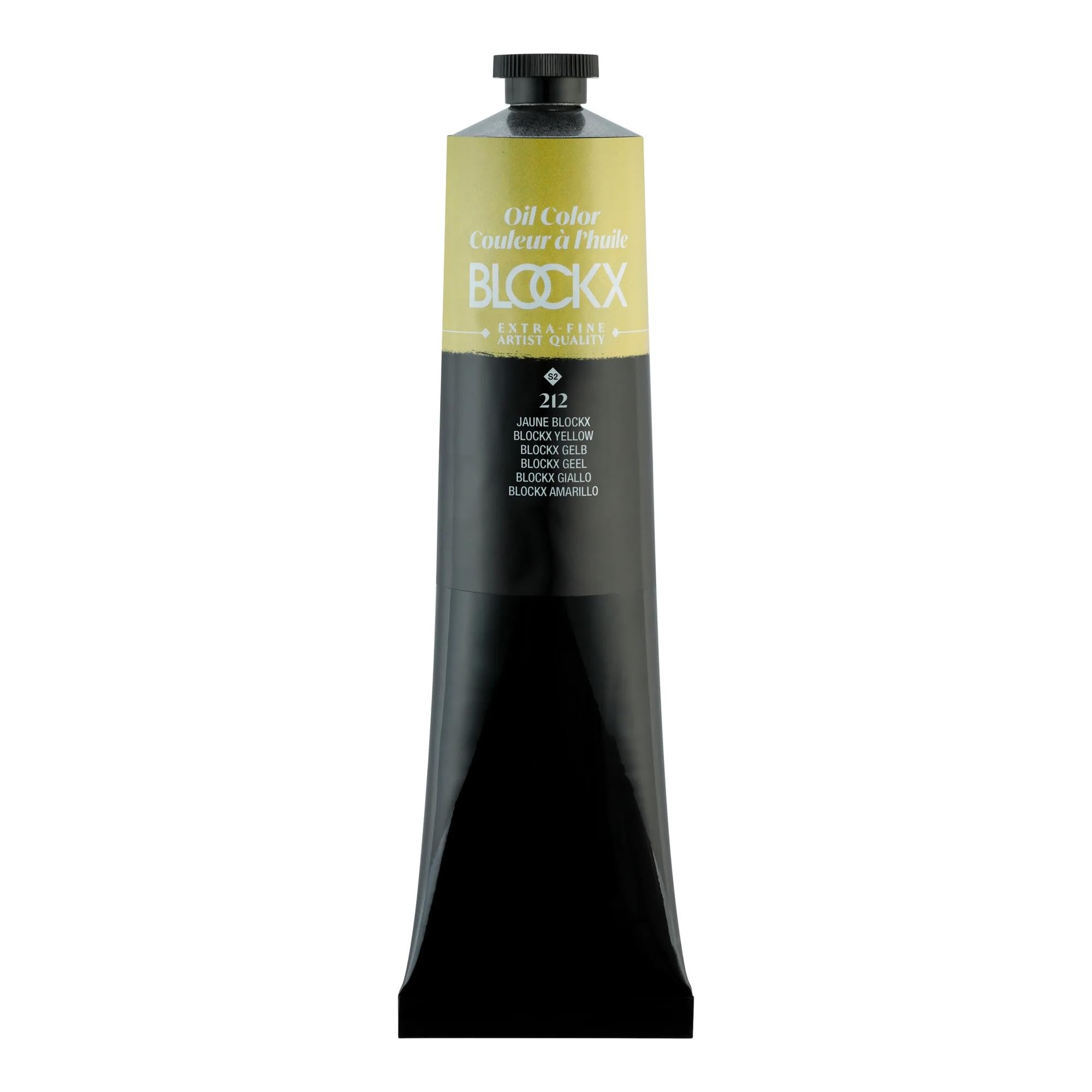 BLOCKX 216212BXC farba olejna ekstra drobna, 200 ml, transparentna, żółta