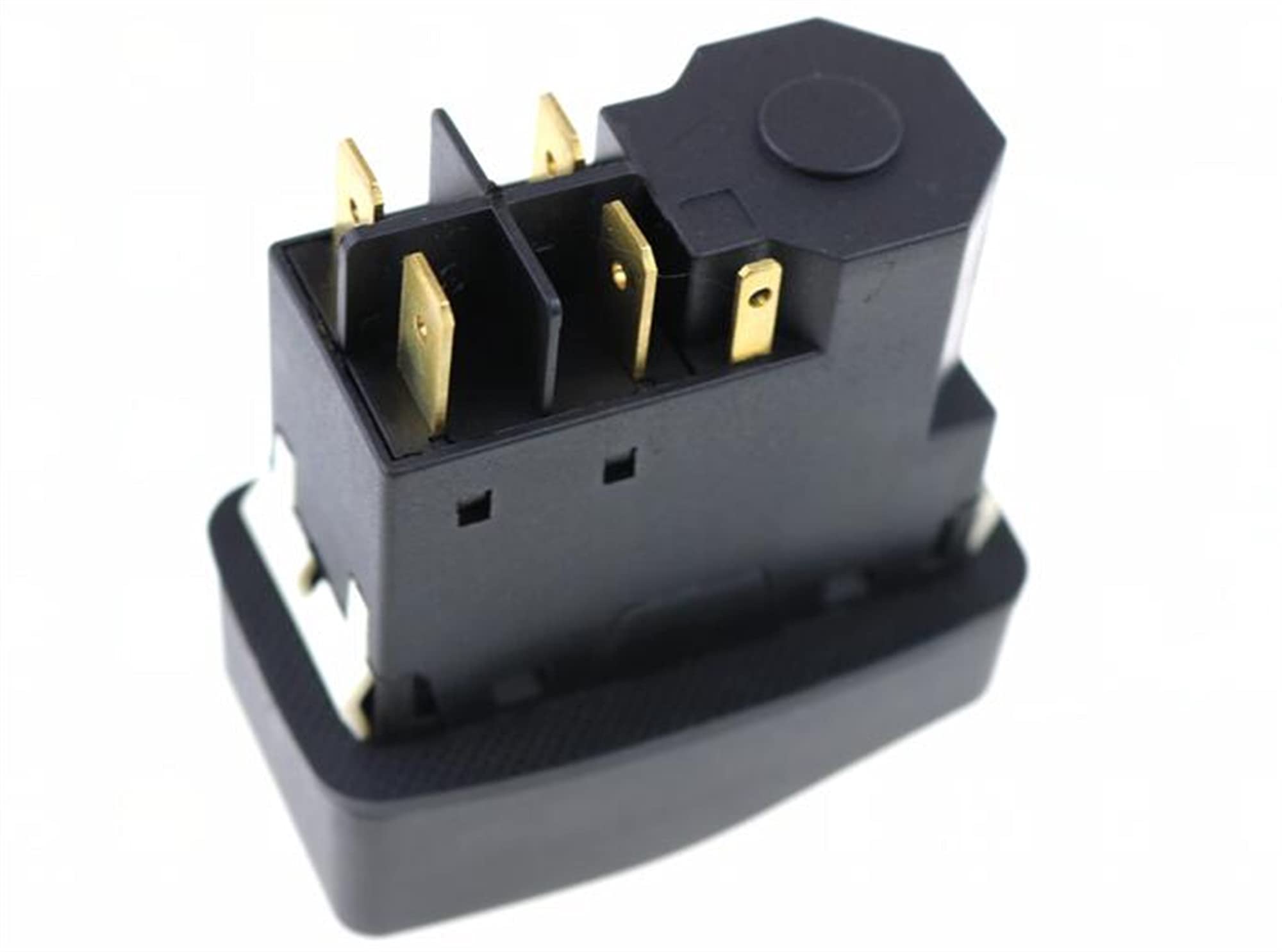 Interruttore elettromagnetico 5 pin On Off pulsante rosso/verde Interruttore di accensione arresto di emergenza 12A 230V interruttore elettronico