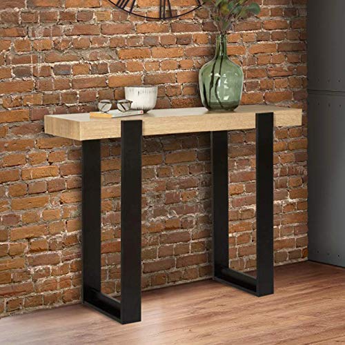 IDMarket - Console in legno e nero