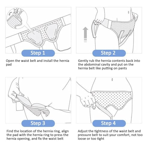 Faja para Hernia Inguinal con Soporte y Almohadillas miniatura 7