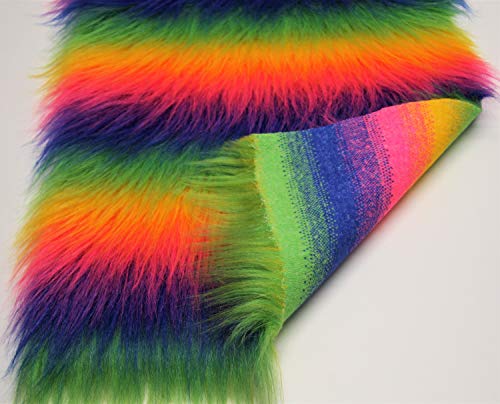 Pelo sintetico lungo e spesso tessuto stoffa