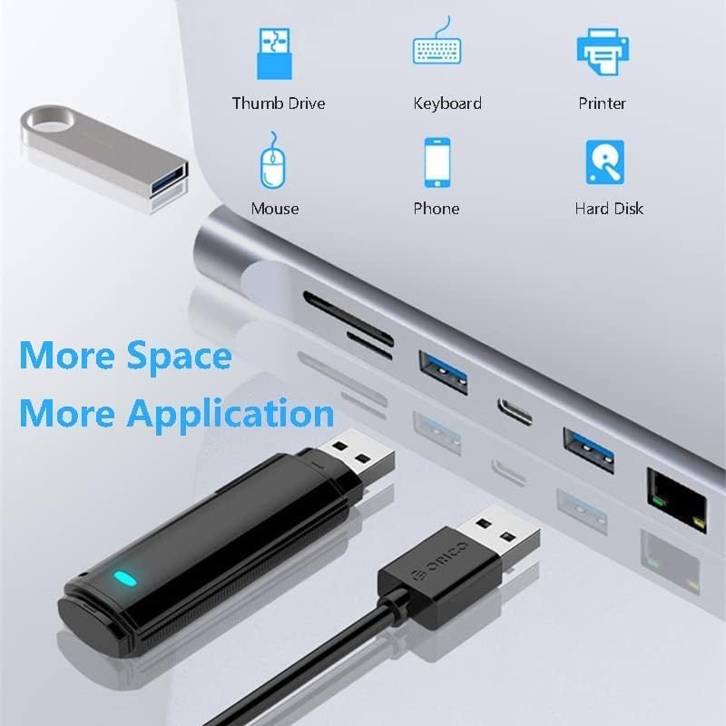 Universal USB C Docking Station for Windows, Dual Monitor HDMI, Display Port, VGA with 87W Charging, 3 USB 3.0, Gigabit Ethernet, Mic, SD & Micro SD for Type C Laptops