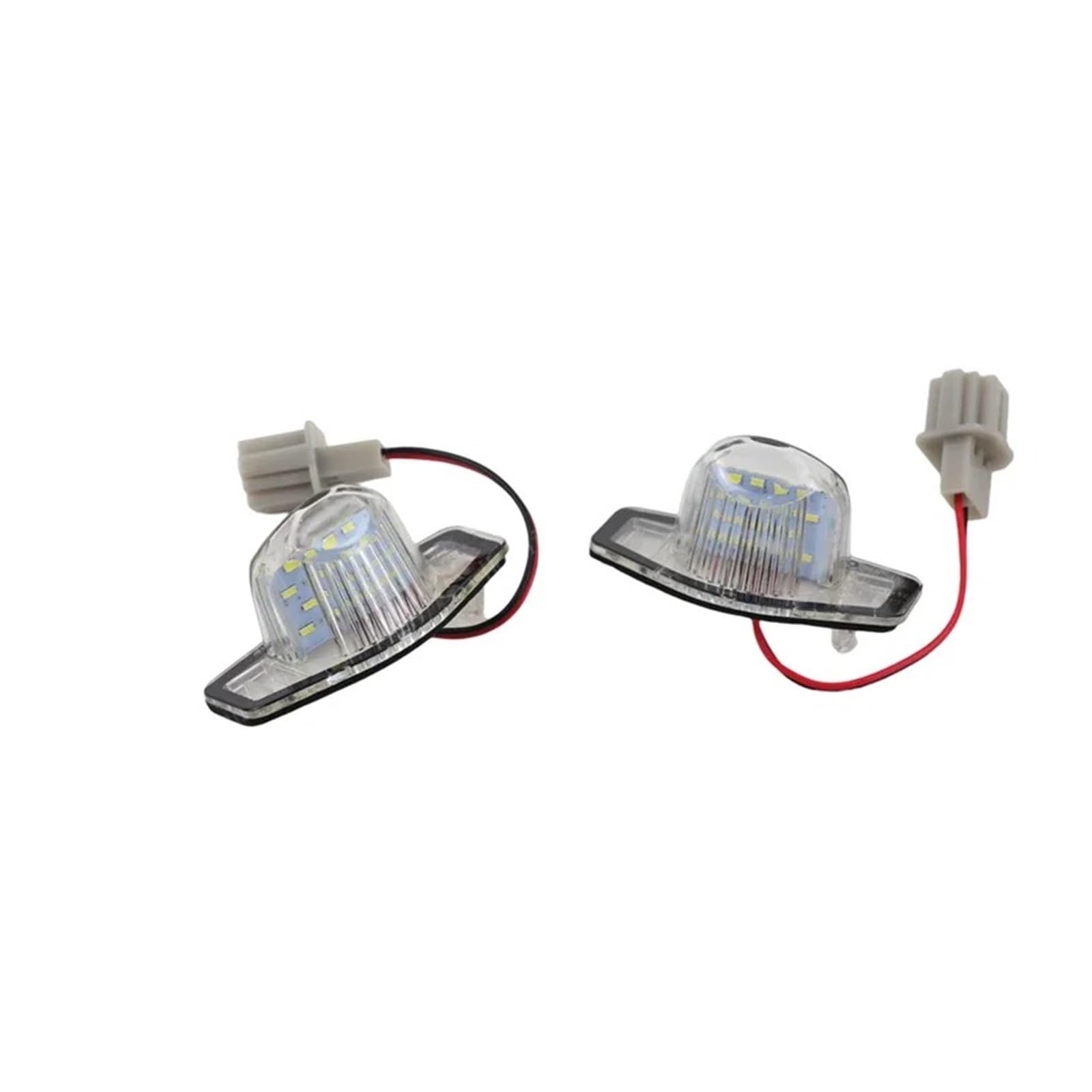 Iluminación De Matrícula Para Crv Fit Para Odyssey Jazz Para Hrv Frv CR-V Stream 12V Lámpara Con Números Xenón Blanco 6000k 2 Uds Lámparas Luz LED Matrícula