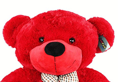 Joyfay großer Teddybär Riesiger Plüschbär Stofftier XXL Riesen Teddy (160 cm, rot), Weiche Geschenk Für Kinder Alters… – Bild 5