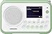 Produktbild Sangean DAB+ Kofferradio DPR-76 UKW wiederaufladbar Weiß, Grün