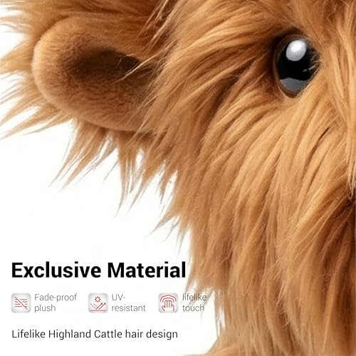 Highland Cattle Driver Headcover