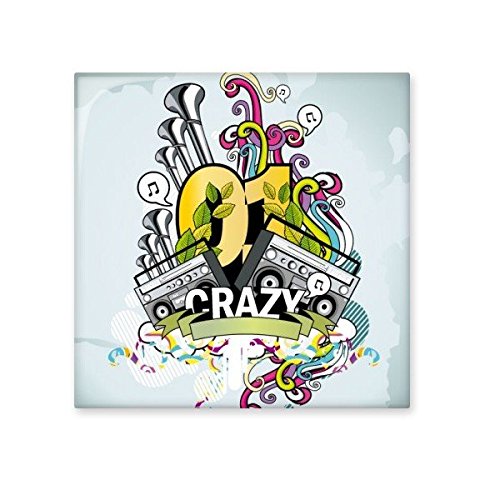 Carreaux de céramique robustes avec motif illustration couleur graffiti