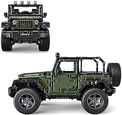 LAKIOMZ Technic Offroad Auto Modellbausteine, 2078pcs Off Road 4x4 Jeep Auto Baumodell, Custom Konstruktionsspielzeug… – Bild 5