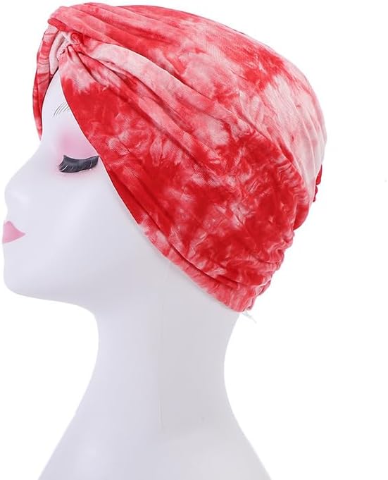 Womens Stretch Turbans Hat Headwraps Chemo Cap Cancer Head Cover Wraps - Image 4
