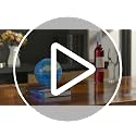 Image of Flagest Magnetic Levitation Floating Globe With Rotating Book Base - Desk Bookshelf Showcase Decoration for Home, Office, Classroom, Shop - Gradient Night Light Color - Birthday