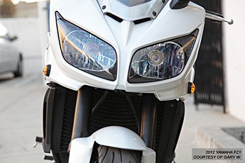 Flat Mount Led Dual Ciruit Running + Turn Signal Lights For 2006-2015 Yamaha Fz1 #TOP3