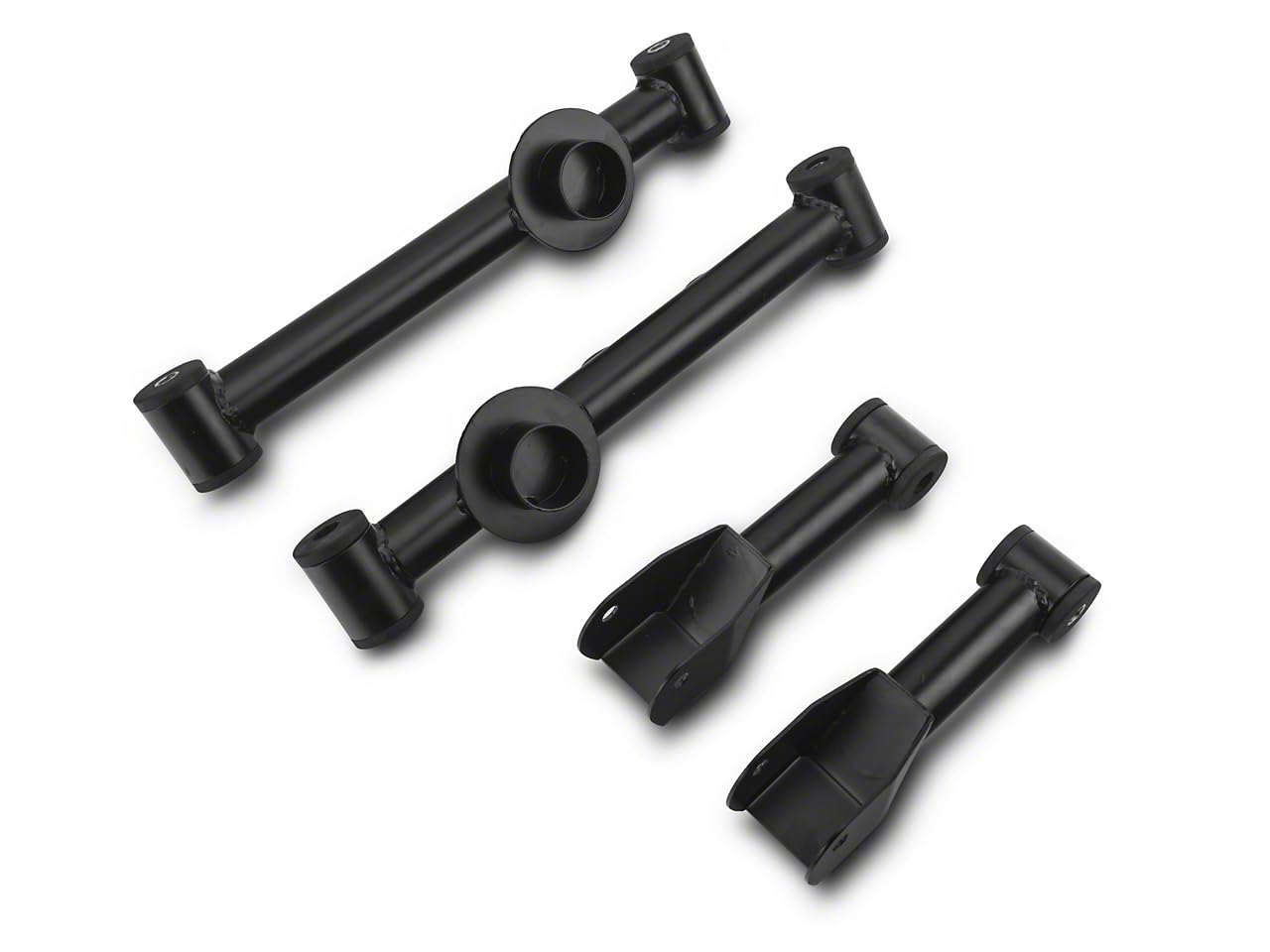 Rear Upper and Lower Control Arms in Black Fits Ford Mustang 1979-2004 Excluding 1999-2004 Cobra
