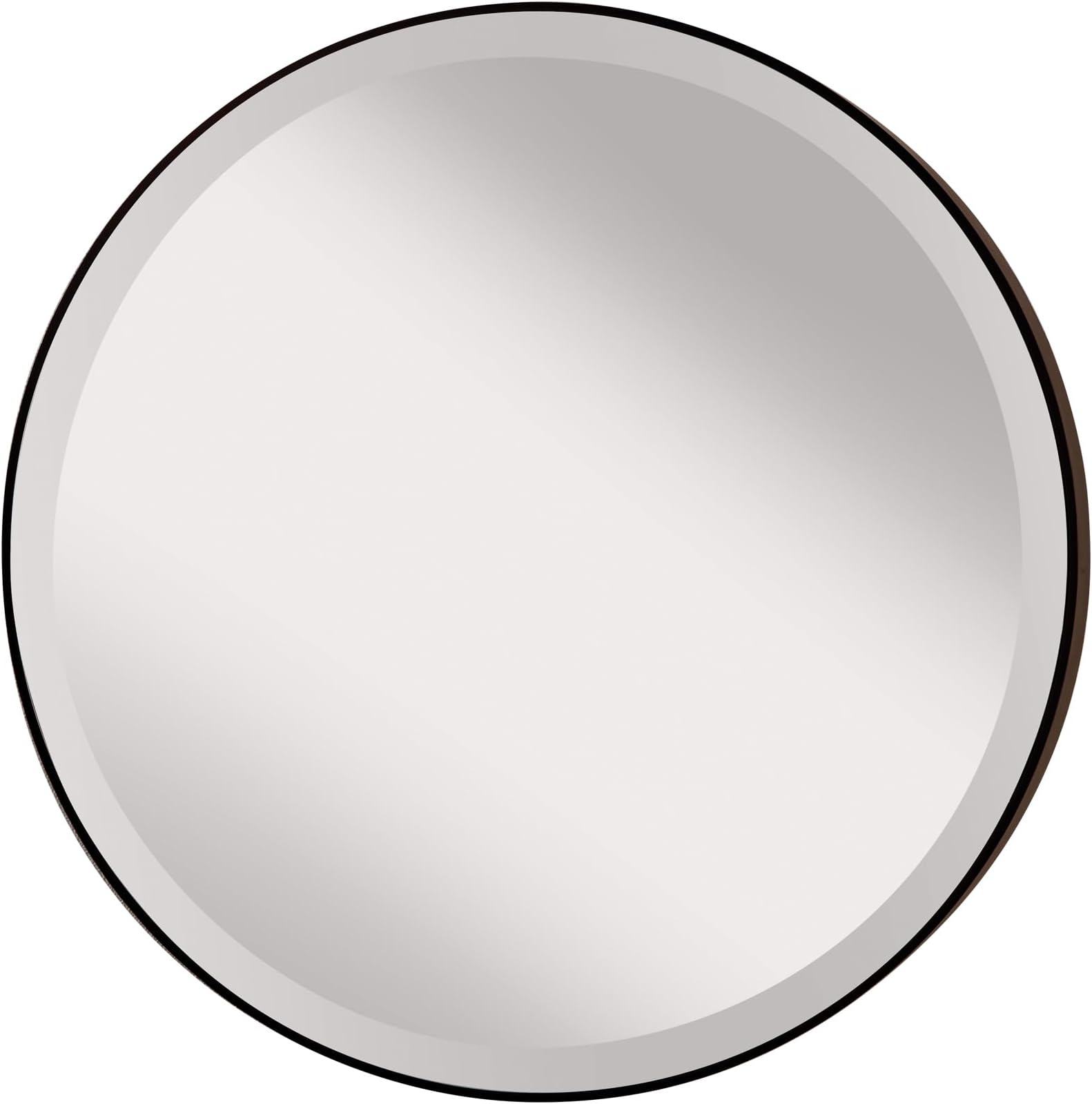 Feiss MR1127ORB Johnson Wall Mount Mirror, Oil Rubbed Bronze (28.5" D)