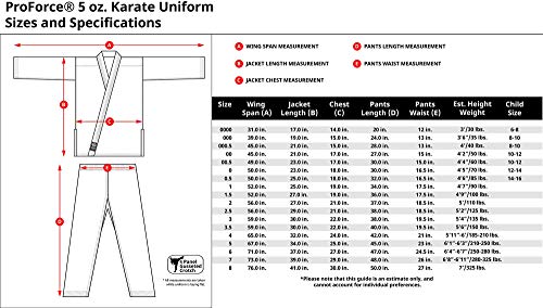 Pro Force 2358 5Oz Ultra Light Weight Karate Gi/Uniform thumb #1