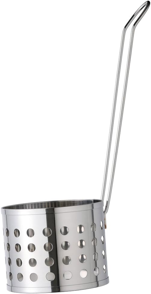 Shimomura Kakiage Ring, Made in Japan, Dishwasher Safe, Shop-like Finish, Crispy Delicious, Thick Kaki-Fried Noodles, Soba, Udon, Kakiage Rice, Stainless Steel, Tsubamesanjo 30799