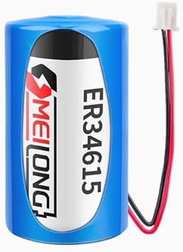 1 PCS 3.6V 19000mAh Lithium Battery for ER34615 Non Rechargeable with 2.54 Plug