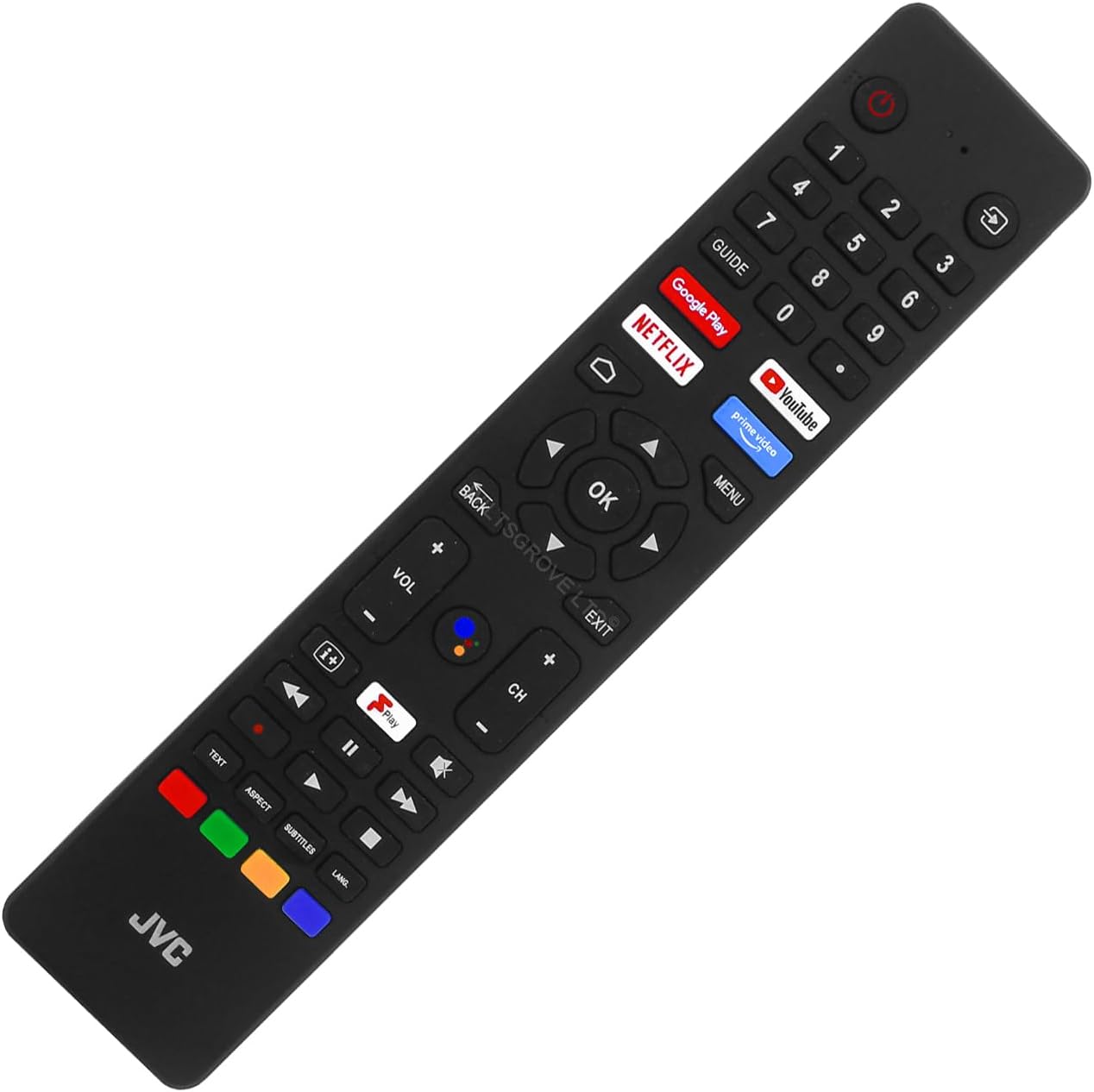Original RM-C3250 TV Remote Control Compatible with JVC LT-32CA220 LT-40CA320 LT-43CA320 Smart Full HD HDR LED