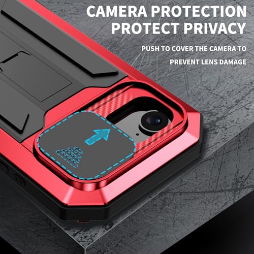Coque iPhone 16E antichoc rigide béquille pliable et verre blindé - 3