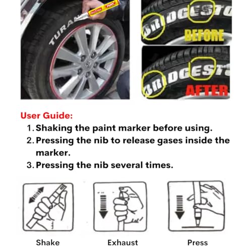 Image of Soni Officemate Regular Paint Marker | Pack of 4 (Mix) | Multi-Surface, Oil-Based, Non-Toxic Ink | 4.5 mm Bullet Tip | Ideal for Crafts, Industry & Projects