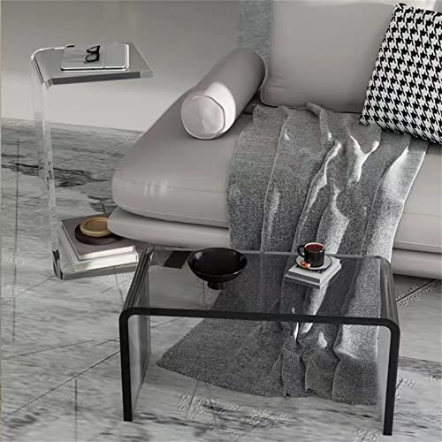 Petite table basse aux bords arrondis sécurisés et design moderne - 8