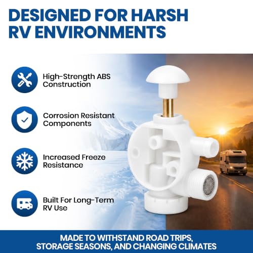 Image of Halotronics RV Flush Valve for Sealand EcoVac Vacuflush 385314349 2-Pack | 2-Pack. Replaces OEM 385314349. Fits Sealand EcoVac Vacuflush pedal-flush toilets in campers, trailers, boats and RVs.