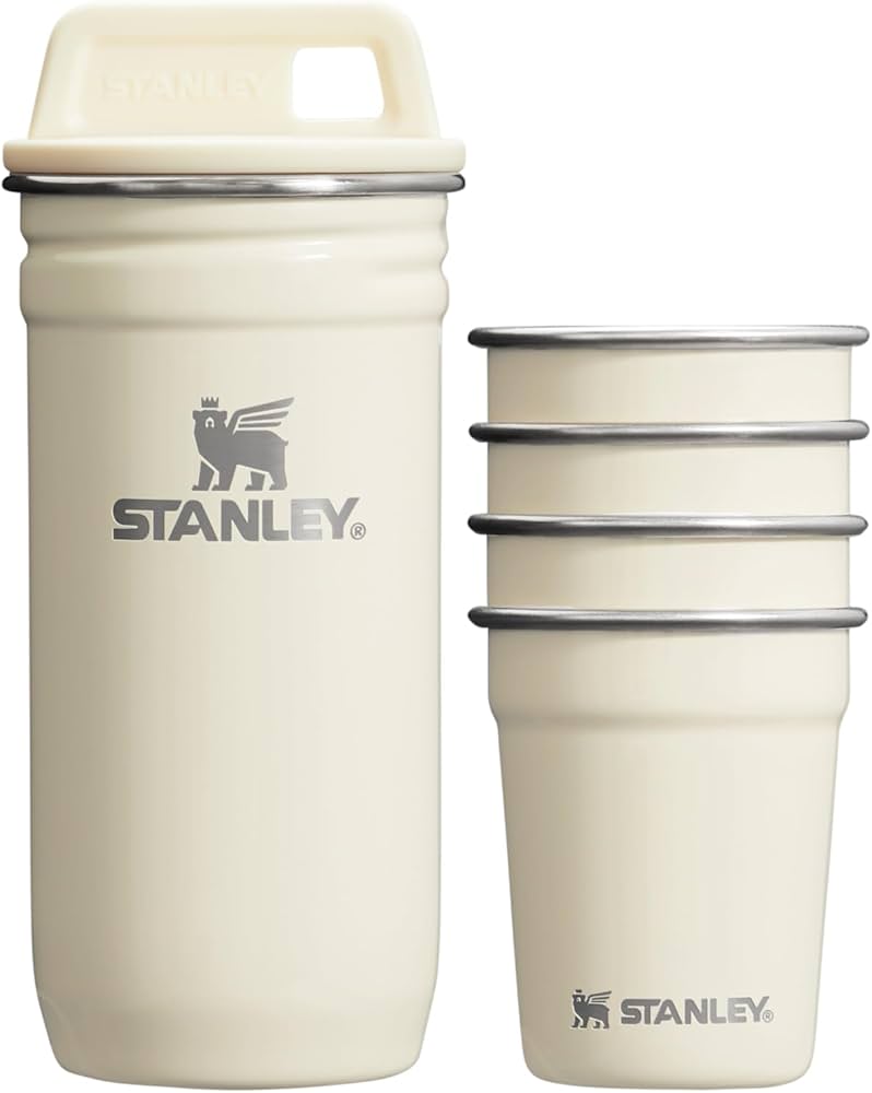 バーベキュー・調理用品 Stanley Adventure Shot Glass Set 59ml Amazon.com: Stanley Adventure Pre-Party Nesting Shot Glass