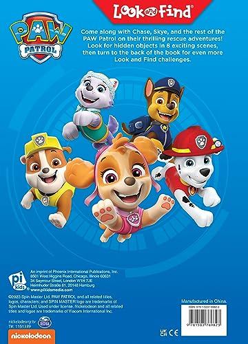 Nickelodeon Paw Patrol: Pups to the Lookout! Look and Find 2 514GMDPFs5L