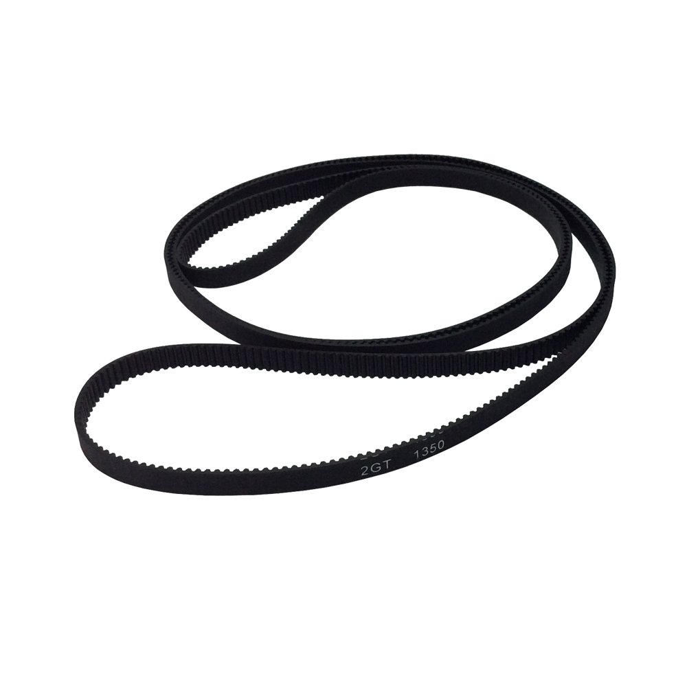 BEMONOC Pack of 2pcs 2GT Driver Belt 1350-2GT-6 Timing Belt in Closed Loop Rubber L=1350mm W=6mm 675 Teeth
