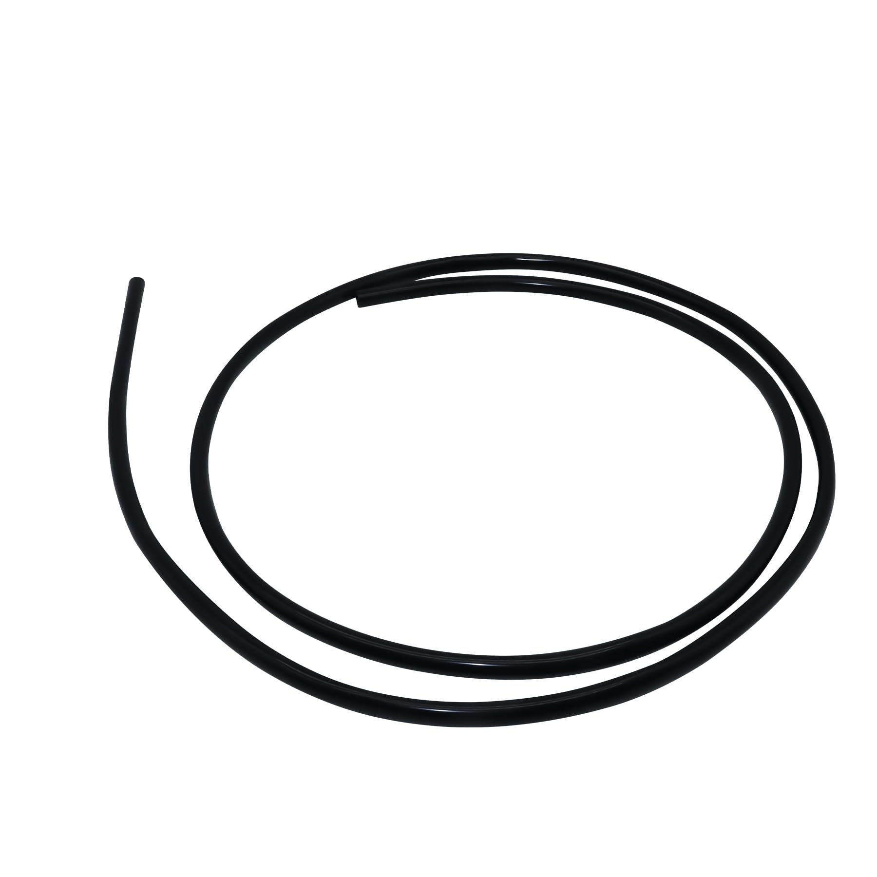 iMeistek Silicone Tube, 3mm ID X 6mm OD 2M, Flexible Silicone Tubing Water Air Hose Pipe for Pump Transfer Black