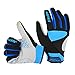 JUSTKIT Cycling Gloves Touch Screen Full Finger Gloves Mountain Bike Gloves Road Racing Bicycle Gloves Gel Pad Riding Gloves Work Gloves For Women and Men