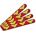 Wonder Woman Classic Logo Double-Sided Nail File Emery Board Set 4 Pack