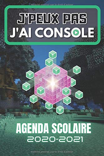 Télécharger AGENDA SCOLAIRE 2020-2021 J'peux pas j'ai console: Agenda Gamer primaire collège lycée étudiant | livre En ligne