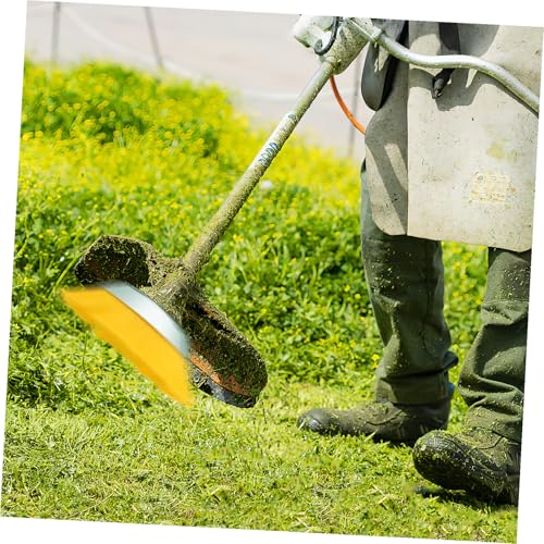 Operitacx ナイロン製耐久草刈りヘッド 除草ブラシ 軽量効率的 草刈機交換用パーツ ガーデニング用ユニバーサルトリマーアタッチメント