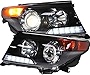 Generic OEM Headlight With Projector Lens 2008 to 2013 Year For Toyota Land Cruiser FJ200 Black Housing