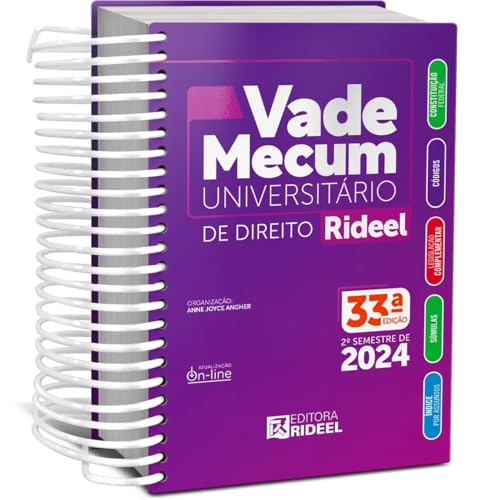 Vade Mecum Universitário De Direito Rideel - 33º Edição - 2024 - 2º Semestre