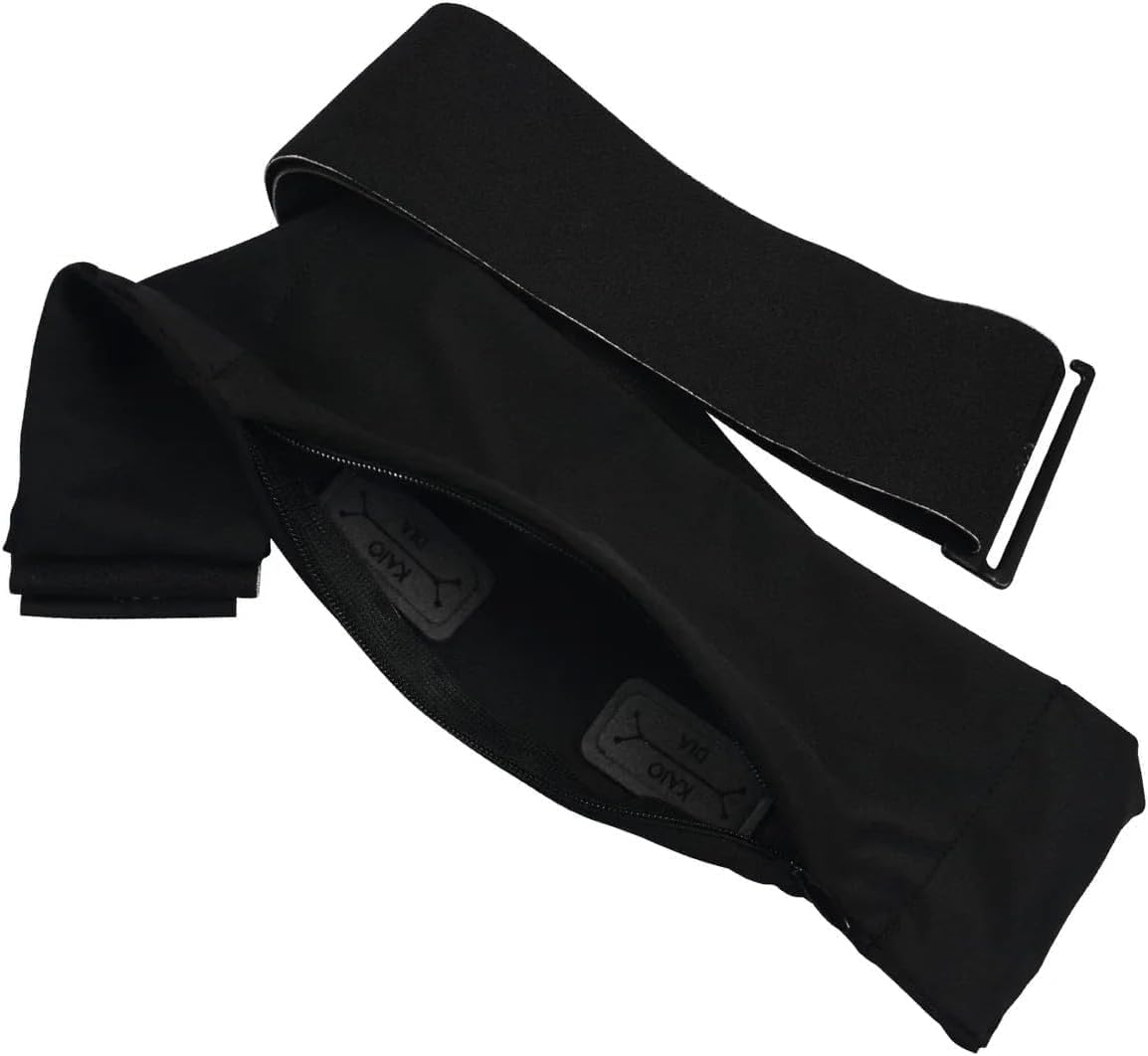 Cinturón para bomba de insulina Dia-Belly Belt – Cómodo, discreto y seguro – Con bolsillo interior con cremallera y aberturas para tubo – Compatible con todas las bombas (M/L 70–120 cm)