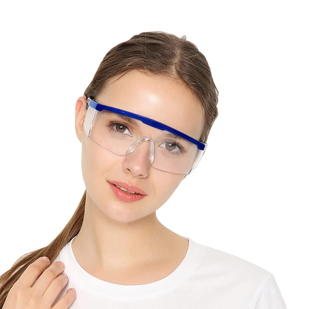 Safety Schutzgläser,3 Paar Schutzbrille für Brillenträger Anti-Fog Schutzbrille Professionelle Arbeitsschutzbrille für Kinder Erwachsene Augenschutz PC-Gläsern für Outdoor-Aktivitäten