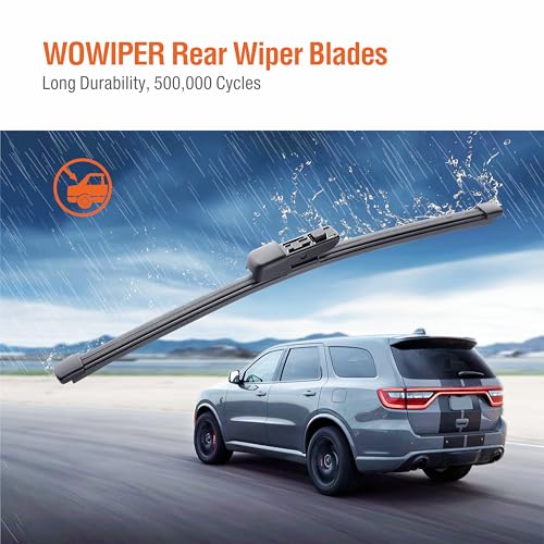 Image of 11 inch (A282H) Rear Wiper Blade Replacement for Volkswagen VW Golf 2019-2010 Golf City 2010-2008 Atlas 2021-2018 Back Windshield Wiper +More