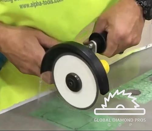 Miniatura 5 de Hoja de sierra de diamante de 4,5" para cortar cerámica de vidrio de azulejos de porcelana húmedoseco