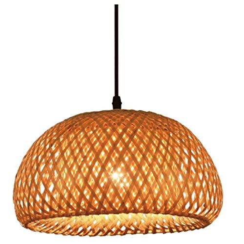 Lustre en bambou artisanal style américain pour une décoration raffinée