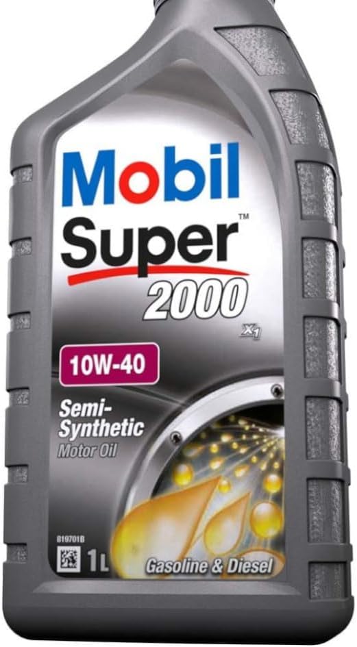 Mobil Super 2000 X1 10W40 Motor Yağı, 1 L