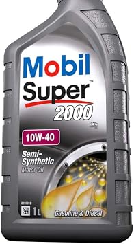 Mobil Super 2000 X1 10W40 Motor Yağı, 1 L
